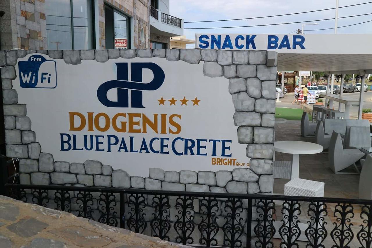 Diogenis Blue Palace Gouves Esterno foto
